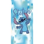 Stitch Accueil Serviette de Plage Grand 70x140cm Coton Original DISNEY Halantex