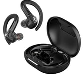 Jlab Jbuds Air Sport ANC 4 Wireless Bluetooth Noise-Cancelling Sports Earbuds - Black, Black