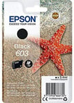 Epson 603 For WorkForce WF-2810DWF WF-2830DWF WF-2835DWF WF-2850DWF Black Ink