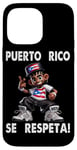 iPhone 14 Pro Max Puerto Rico Se Respeta Afro Boricua Wepa PR Flag Case