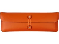 K7 (65%) Travel Pouch (Orange, Aus Leder)