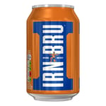 IRN BRU 24 X 330ML CANS CARBONATED ORIGINAL FRUIT & FLAVOURS SOFT DRINKS