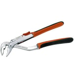 Bahco 8224G 250 Pince multiprise à joint coulissant (Import Grande Bretagne), Noir/Orange, 250 mm