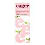 EAGER PINK GRAPEFRUIT JUICE 8 X 1LTR FLAVOURED STILL & JUICE DRINKS SOFT DRINKS