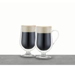 Set of 2 La Cafetiere Double Walled Irish Coffee Glasses