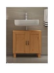 Dorel Home Alby Under Sink Cabinet - Stained Wax