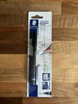 STAEDTLER Lumocolor® Fabric Laundry Permanent Marker Pen - Fine 0.6mm Black New