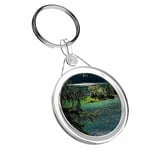 1 x Lake Water Nature Rain Forest - Keyring IR02 Mum Dad Birthday Gift #13075