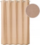 Brise-bise - fönsterduk Hobbygarden - W18BEZ1 - VÅGRÄTT GARDIN 180 cm BEIGE