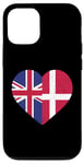 iPhone 13 Danish heritage UK Denmark British Flag Danish Flag Case