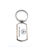Mercedes nyckelring Silver