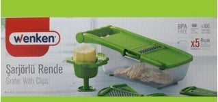 5 in 1 Mandoline Vegetable Slicer Cutter Chopper Grater Adjustable Julienne