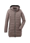 G.I.G.A. DX Female Parka fonctionnelle décontractée en duvet avec capuche amovible Bacarya, mallow, 42, 34275-000