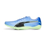 PUMA Mixte Evospeed Prep Sprint 3 Chaussure d'athlétisme, Elektro Purple Black Fizzy Lime, 37 EU