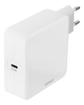 Deltaco 65W Laddare, USB-C PD, Snabbladdning, MacBook, iPhone m.fl.