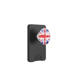 Grunge British Flag Art. The Union Jack PopSockets PopWallet for MagSafe