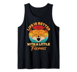 Life is better with a little foxiness women men Foxes Tank Top