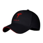 SHAO Biltillbehör För Tesla Model 3 S Y X Logotyp Baseballkeps Mössa Gorra Herr Dam Utomhus Sport Solhatt Casquette Svart Auto Styling