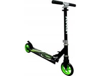 R-Sport Large H7 Black &Amp  Green Hopfällbar Scooter R-Sport 145 Mm Hjul Upp Till 100 Kg