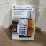 KingAvon DC103 White 3-Setting Battery Powered Door Security Keypad Alarm System