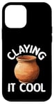 Coque pour iPhone 12 mini Pottery Claying It Cool Machine à poterie