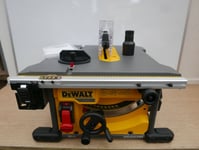 DeWALT DCS7485 XR 54V 210mm portable compact table saw bare unit