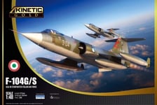 Kinetic Gold 48093 1:48th scale F-104G/S ASA/M Starfighter Italian Air Force