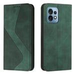 Motorola Moto Edge Plus 2023 Case Pu Nahka Lompakko Magneettisesti Suljettava Flip Folio Kansi korttipaikalla