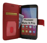 New Standcase Wallet Huawei Mate 9 Pro (LON-L29) (Röd)