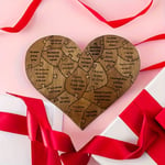 With Wooden Box Wooden Love Puzzle Valentine's Day Memorial Gift  Her/Him