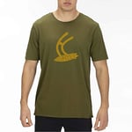 Hurley M Bnz Stoker SS T-Shirt, Men, mens, T-Shirt, CI0345, Legion Green, XL