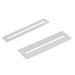 2Pcs Guitar Fretboard Guard Fret Board Protector Metal Guitar Maintenance Tool