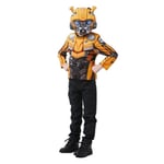 Rubie's Transformers Bumblebee Muscle Chest Top & Mask Costume Set Age 3-8 Years