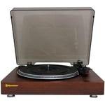 Platine Vinyle 33/45/78 RPM, Bluetooth, Sortie Audio RCA, Arrêt Automatique, , Bois, Roadstar, TT385BTT