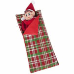 Naughty Elf Doll Sleeping Bag Bed Elves Behaving Badly Clothes Advent Christmas