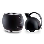 Bugatti Giulietta Kettle and Romeo Toaster Set Matt Black