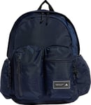 adidas Classic BTU Backpack Navy Gym Padded Zip Pocket School Travel Bag