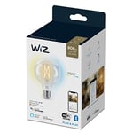 WiZ ampoule LED Connectée Wi-Fi Claire E27, Nuances de Blanc, équivalent 60W, 806 lumen, fonctionne avec Alexa, Google Assistant et Apple HomeKit, 1 Unité (Lot de 1)