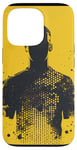 Coque pour iPhone 13 Pro Jaune Minimaliste Polka Dots Définition Vêtements