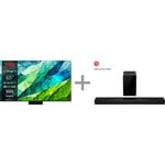 TCL 65" C855 – 4K QD Mini-LED Google TV + TCL Q75H 5.1.2 Dolby Atmos Soundbar -tuotepaketti