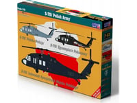 Olymp Flygplansmodell Av Sikorsky S-70I 1:72 F-23 Helikopter Att Limmas Ihop