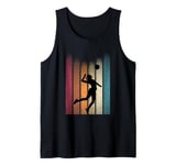 Retro Volleyball Player Volleyball Coach Volleyball Tank Top