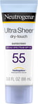 Neutrogena Ultra Sheer Dry-Touch Sunscreen Broad Spectrum SPF 55, 3 fl. oz.  