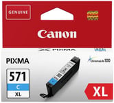 Canon Muste Syaani Cli-571c Xl