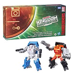 Transformers Generations War for Cybertron Golden Disk Collection Chapter 1, Autobot Road Ranger and Autobot Puffer, AMAZON EXCLUSIVE, Ages 8 and Up