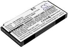 Batteri till E472248 för Cisco, 3.7V, 500 mAh