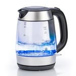 STATUS Portland Water Kettle | 1.7 Litre Swivel Cordless Kettle | Glass | 2kw Fast Boiling Kettle | PORTLANDKETTLE