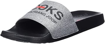 LOOKS by Wolfgang Joop Men's 13437 Flip-Flop, Black Grey, 9 UK