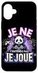 Coque pour iPhone 16 Plus Panda Drôle Jeux Video Geek Gaming Gamer Panda