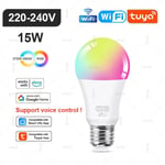 E27 E14 GU10 Bulb WIFI Bluetooth, Dimmable Smart LED Lamp RGB, Light Bulb, Alexa